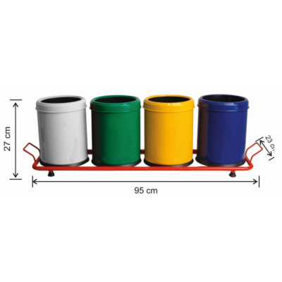 Oda Tipi Geri Dönüşüm Seti 3 Litre