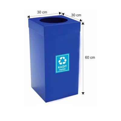 Sıfır Atık Kağıt Geri Dönüşüm Kovası - 54 Litre