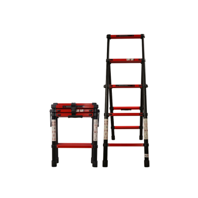4+5 Basamak Çift Kanat Teleskopik Merdiven