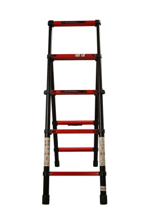 4+5 Basamak Çift Kanat Teleskopik Merdiven