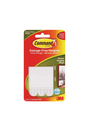 3M Command 17201-4Pk Orta Boy Cırt Cırt Bant 3M Command 17201-4Pk Orta Boy Cırt Cırt Bant