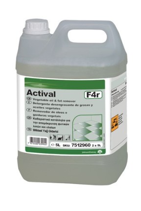 Actival F21 Ağır Kirler İçin Alkali Kir ve Yağ Çözücü