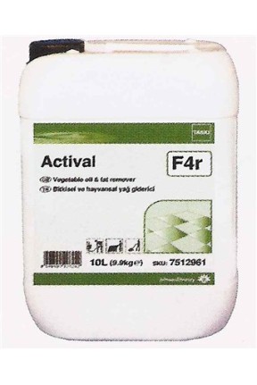 Actival F21 Ağır Kirler İçin Alkali Kir ve Yağ Çözücü