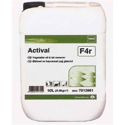 Actival F21 Ağır Kirler İçin Alkali Kir ve Yağ Çözücü
