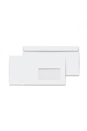 Asil As-1005 Diplomat Silikonlu 105x240 Pencereli Zarf