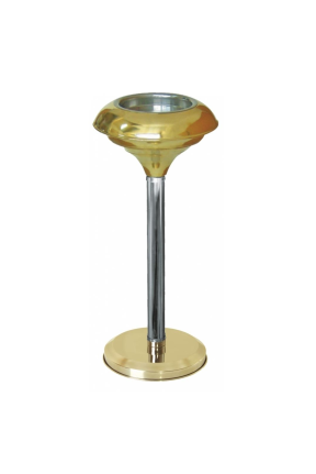 Ayaklı Küllük Pirinç Krom Ayaklı No:2