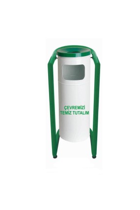 Bahçe Tipi Çöp Kovası U Tipi