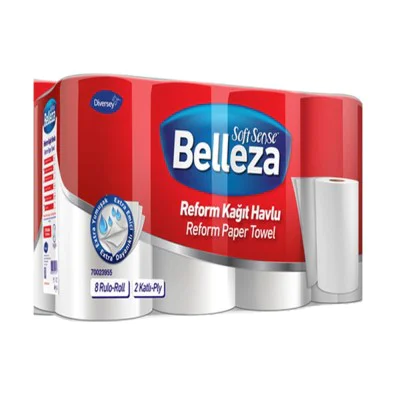 Belleza Reform Rulo Havlu 90 Yaprak 8 Li Paket Belleza Reform Rulo Havlu 90 Yaprak 8 Li Paket