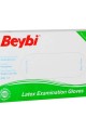 Beybi Lateks Muayene Eldiveni L Beden Pudralı 100 Lü Beybi Lateks Muayene Eldiveni L Beden Pudralı 100 Lü
