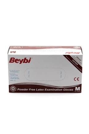 Beybi Pudrasız Muayene Eldiveni M Beden 100 Lü