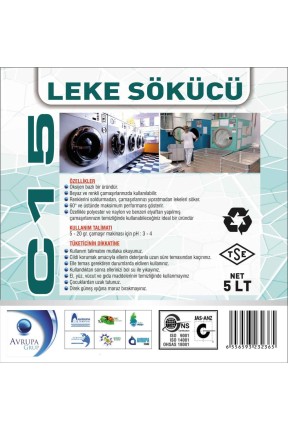 C 15 Leke Sökücü Ürün 5 Litre