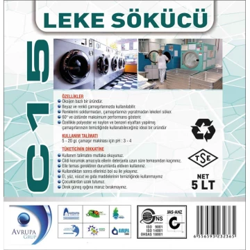 C 15 Leke Sökücü Ürün 5 Litre