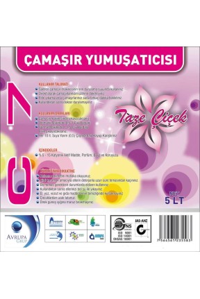 C7 Çamaşır Yumuşatıcısı Taze Çiçek 5 Litre
