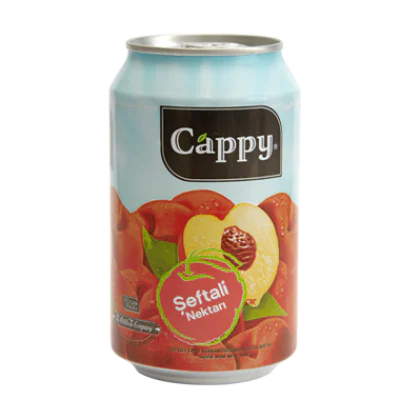 Cappy Meyve Suyu Şeftali 330 ML ((12 Li)