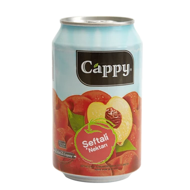Cappy Meyve Suyu Şeftali 330 ML ((12 Li)