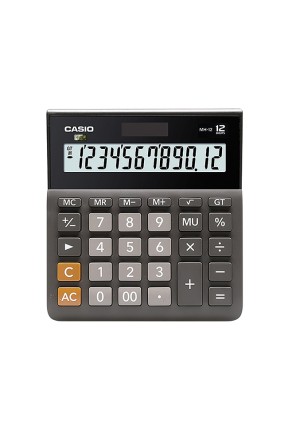 Casıo MH-12-BK Hesap Makinesi 12 Haneli Casıo MH-12-BK Hesap Makinesi 12 Haneli