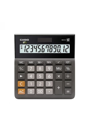 Casıo MH-12-BK Hesap Makinesi 12 Haneli