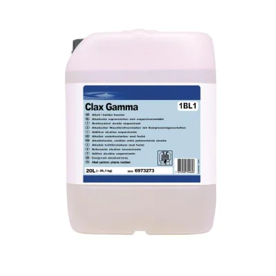 Clax Gamma 1BL1 Ağır Kir Sökücü Alkali Sıvı Katkı Maddesi Clax Gamma 1BL1 Ağır Kir Sökücü Alkali Sıvı Katkı Maddesi