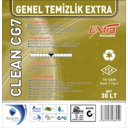 Clean CG7 Genel Temizlik Maddesi Ekstra 30 Litre