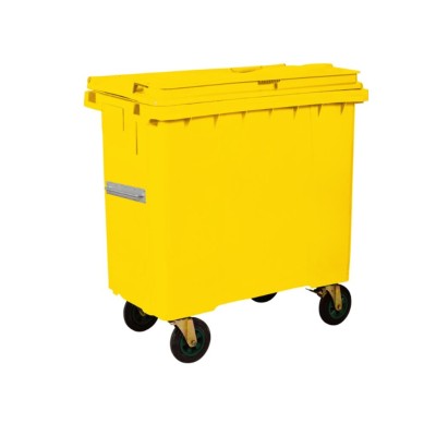 Çöp Konteyner 1100 Litre A Kalite Sarı Çöp Konteyner 1100 Litre A Kalite Sarı
