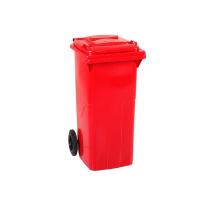 Çöp Konteyner 120 Litre A Kalite Kırmızı Çöp Konteyner 120 Litre A Kalite Kırmızı