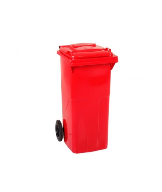 Çöp Konteyner 120 Litre A Kalite Kırmızı