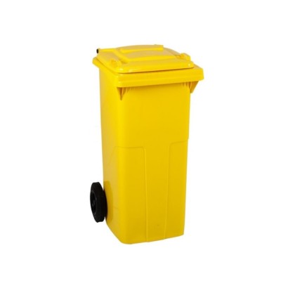 Çöp Konteyner 120 Litre A Kalite Sarı Çöp Konteyner 120 Litre A Kalite Sarı