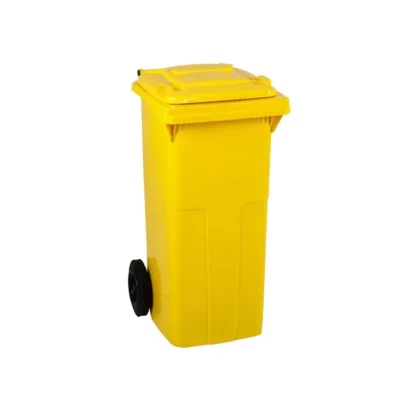 Çöp Konteyner 120 Litre A Kalite Sarı Çöp Konteyner 120 Litre A Kalite Sarı