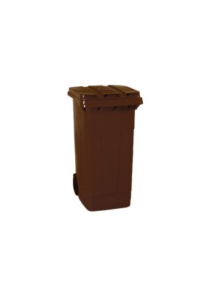 Çöp Konteyner 240 Litre A Kalite Kahverengi