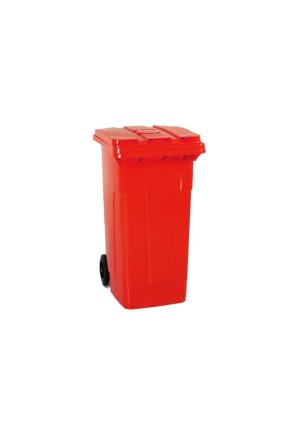 Çöp Konteyner 240 Litre A Kalite Kırmızı