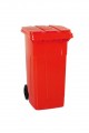 Çöp Konteyner 240 Litre A Kalite Kırmızı