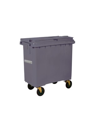 Çöp Konteyner 660 Litre A Kalite Gri