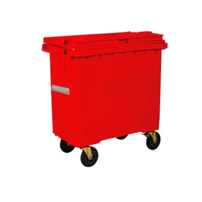 Çöp Konteyner 660 Litre A Kalite Kırmızı Çöp Konteyner 660 Litre A Kalite Kırmızı