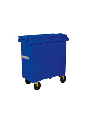 Çöp Konteyner 660 Litre A Kalite Mavi