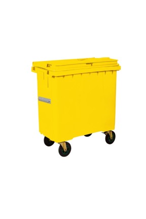Çöp Konteyner 660 Litre A Kalite Sarı