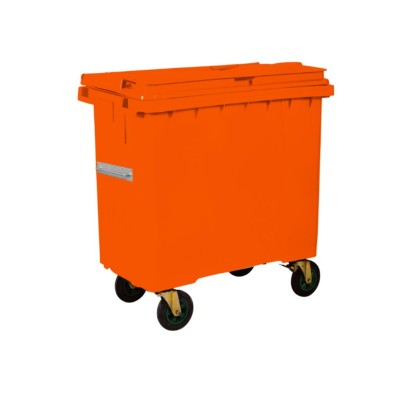 Çöp Konteyner 660 Litre A Kalite Turuncu Çöp Konteyner 660 Litre A Kalite Turuncu