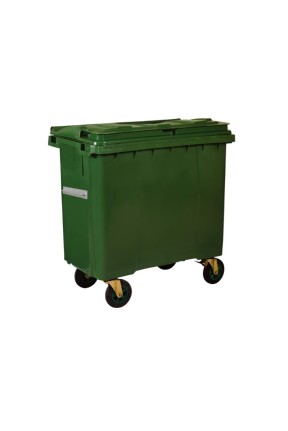 Çöp Konteyner 660 Litre A Kalite Yeşil