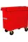 Çöp Konteyner 770 Litre A Kalite Kırmızı Çöp Konteyner 770 Litre A Kalite Kırmızı