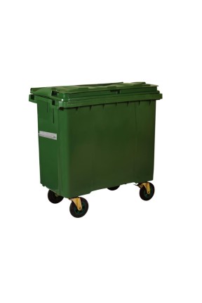 Çöp Konteyner 770 Litre A Kalite Yeşil