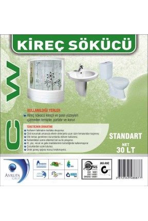 CW Kireç Çözücü / Banyo Temizleyicisi 30 Litre
