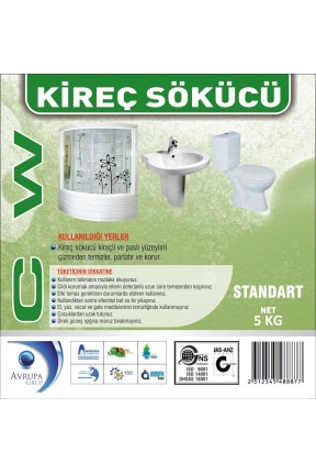 CW Kireç Çözücü / Banyo Temizleyicisi 5 Kg