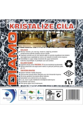 DIAMO Sıvı Kristalizasyon Cilası 5 Kg
