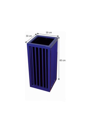 Dış Alan Dekoratif Çöp Kovası 30 Litre Kovalı