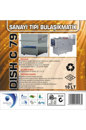 DISCH C79 San.Tipi Bulaşık Makinesi Deterjanı 10 Litre