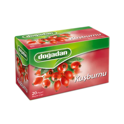Doğadan Kuşburnu Çayı 20*2 Gr Doğadan Kuşburnu Çayı 20*2 Gr