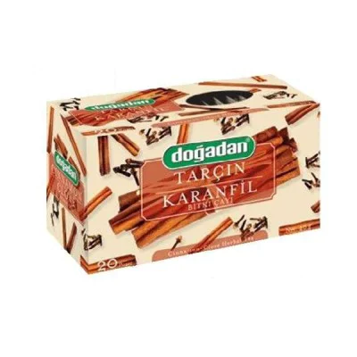 Doğadan Tarçın-Karanfil Çayı 20*2 Gr Doğadan Tarçın-Karanfil Çayı 20*2 Gr