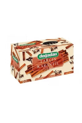 Doğadan Tarçın-Karanfil Çayı 20*2 Gr Doğadan Tarçın-Karanfil Çayı 20*2 Gr