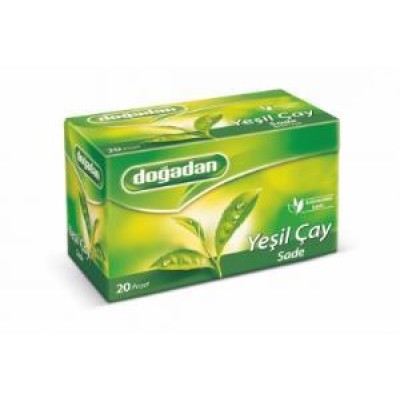 Doğadan Yeşil Çay Sade 20*2 Gr Doğadan Yeşil Çay Sade 20*2 Gr