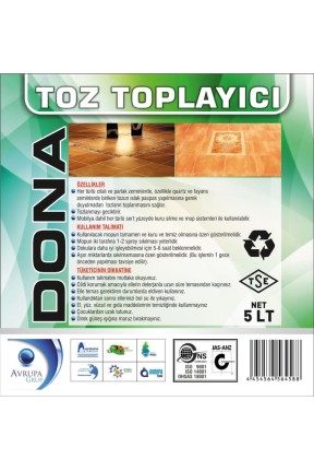DONA Magic Mop Toz Toplama Maddesi 5 Litre