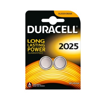 Duracell 2025 3V DL2025/CR2025 Lithium Pil 2 Li Duracell 2025 3V DL2025/CR2025 Lithium Pil 2 Li